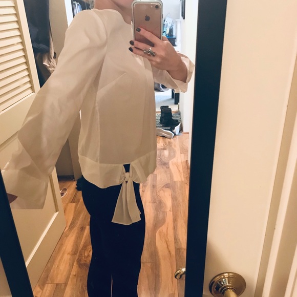 Talbots Petite Everyday Poplin Blouse - Picture 2 of 7